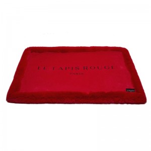 Le Tapis PARIS | Tapis pour chien et chat haut de gamme | Rouge glamour