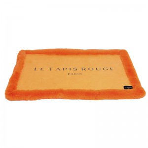 Le Tapis LISSE | Tapis pour chien et chat haut de gamme | Orange lumineux