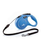 Flexi New Classic avec cordon de 5 m | Laisse avec enrouleur chien et chat
