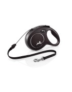 Flexi New Classic avec cordon de 5 m | Laisse avec enrouleur chien et chat