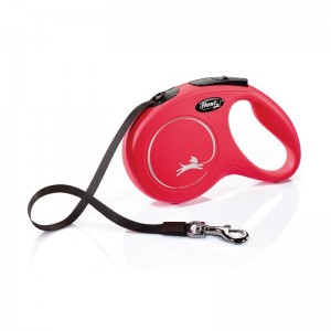 Flexi New Classic avec sangle de 5 m | Laisse avec enrouleur chien