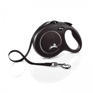 Flexi New Classic avec sangle de 5 m | Laisse avec enrouleur chien