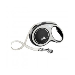 Flexi New Comfort avec sangle de 5 m | Laisse avec enrouleur chien