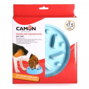 Camon | Chien | Gamelle anti-glouton plastique