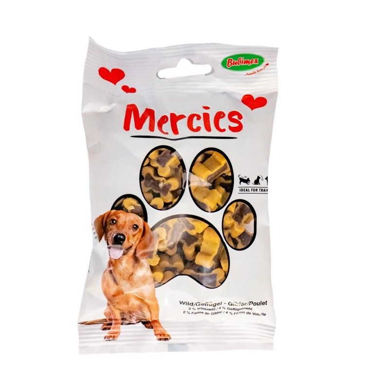 Sachet de petits os au gibier et à la volaille | Friandises pour chien
