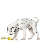 Karlie | Chien | Balle de tennis de 6 cm avec noeuds en coton