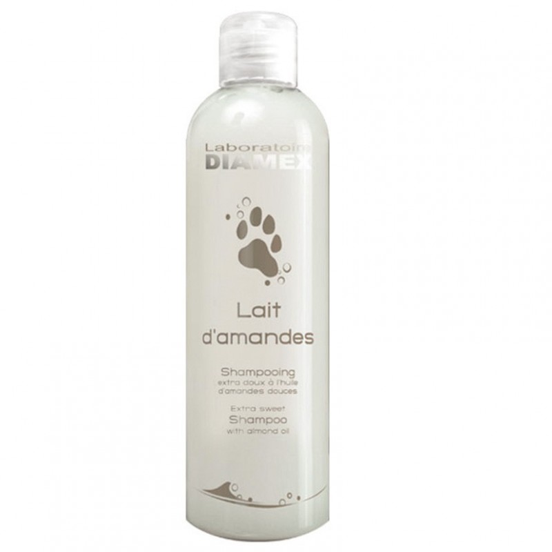 Diamex | Chien et Chat | Shampoing nourrissant Lait d'Amandes