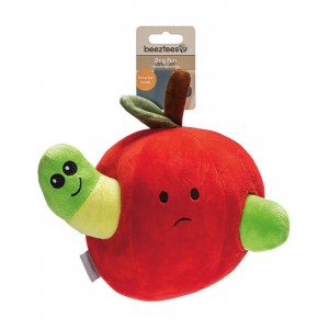Beeztees | Chien | Peluche de fouille pomme et asticot
