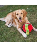 Beeztees | Chien | Peluche de fouille pomme et asticot