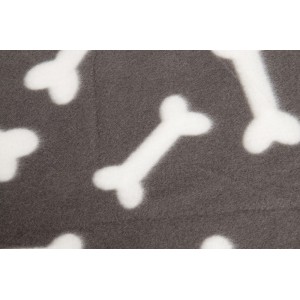 Karlie | Chien | Plaid Gris