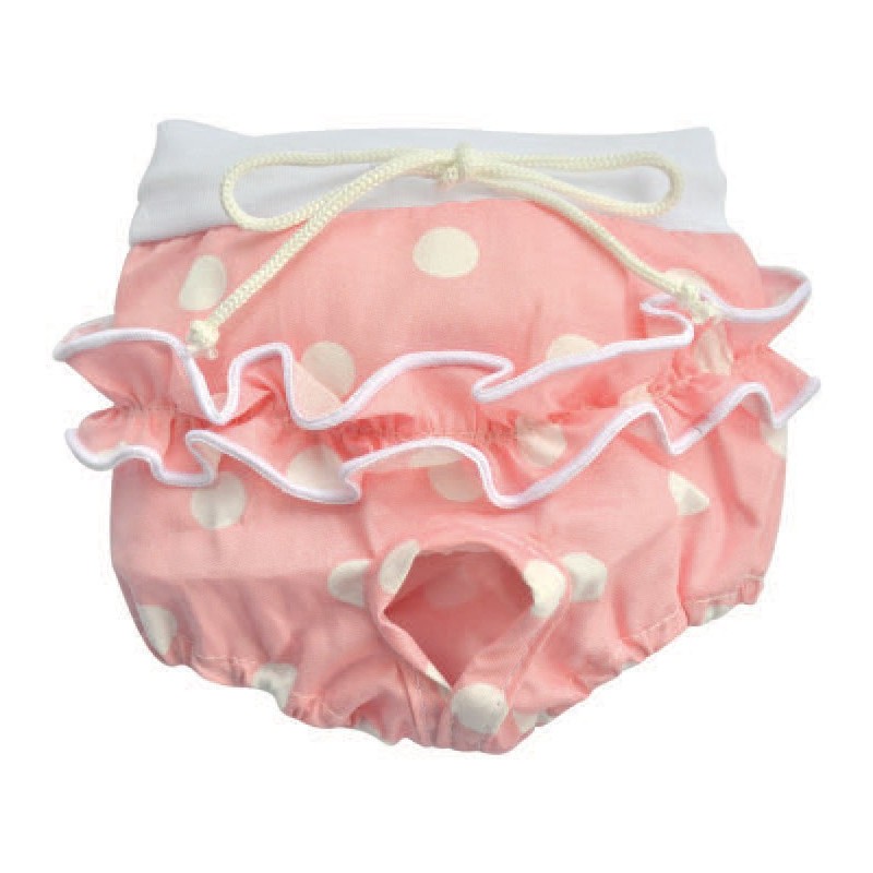 Doggy Dolly | Chien | Culotte rose à pois avec volants