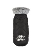 Bobby | Chien | Manteau BOUQUET noir