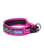 Freedog | Chien | Collier réfléchissant BORÉAL fushia (rose)
