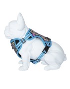Freedog | Chien | Harnais réfléchissant BORÉAL bleu