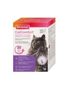 Diffuseur avec recharge aux phéromones apaisants, anti-stress chat et chaton CatComfort | Beaphar