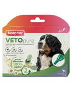 Boite de 6 pipettes répulsives anti-parasitaires pour chien VETOPURE | BEAPHAR