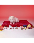 Le Tapis Collection TIME TO ROCK | Rouge avec personnages