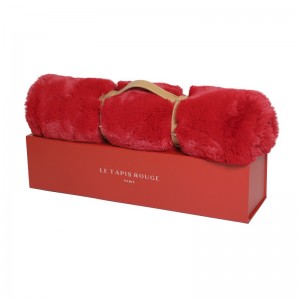 Le Tapis Collection TIME TO ROCK | Rouge avec personnages
