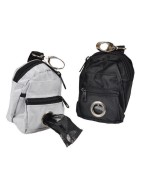 Flamingo | Chien | Distributeur ramasse-crottes + recharge forme sac à dos