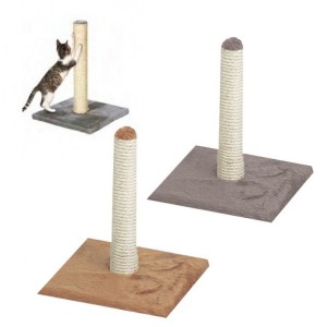 Griffoir chat avec un poteau en sisal pour faire les griffes de votre chat