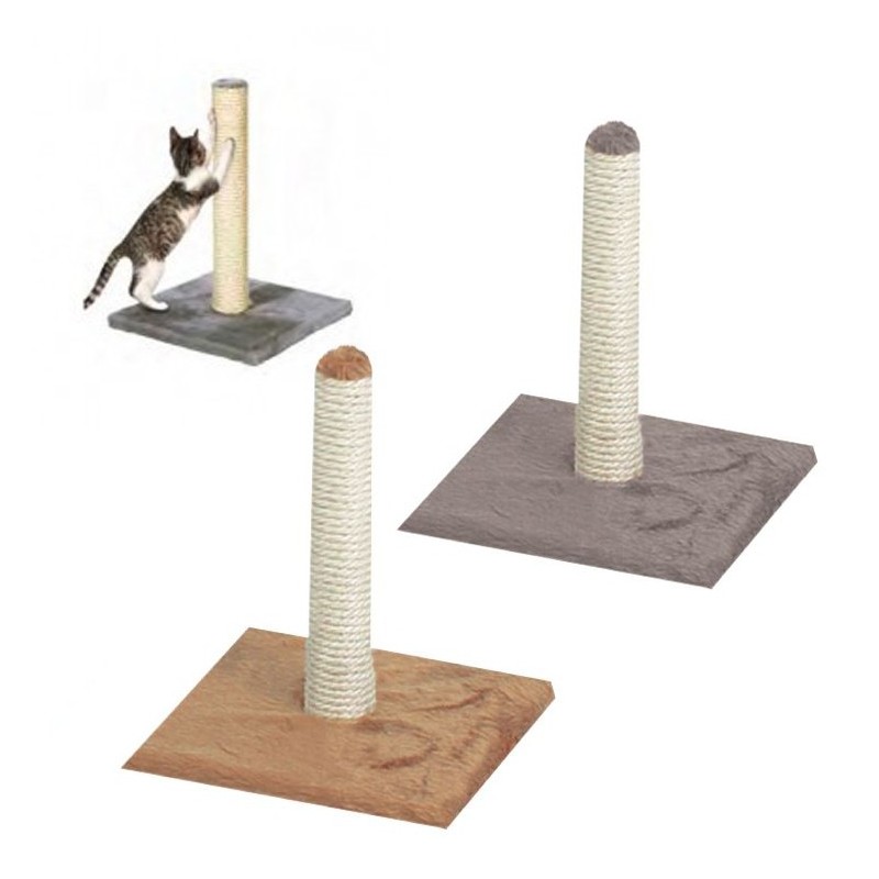 Griffoir chat avec un poteau en sisal pour faire les griffes de votre chat