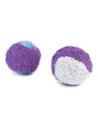 Jouet chat balle de tennis peluche