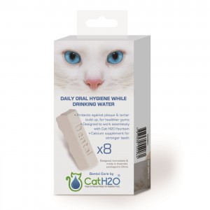 Dogh20 | Chien et chat | Boîte de 8 DENTAL CARE H2O