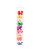 Showtech | Chien | Lot de 8 nœuds papillons strass