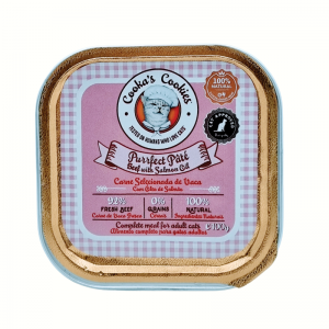 COOKA'S COOKIES | Chat | Pâtée BŒUF / SAUMON
