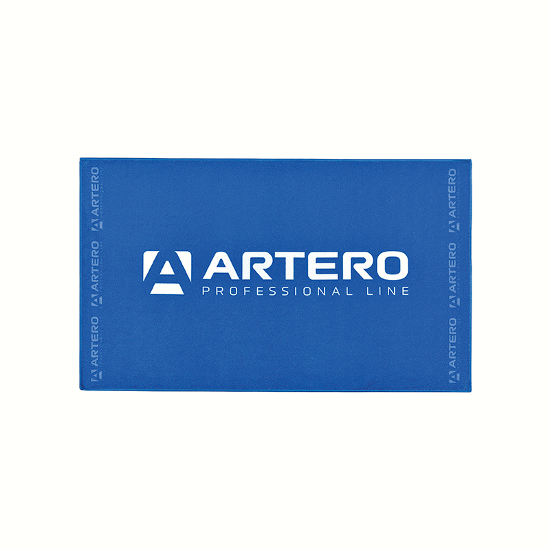 Serviette en microfibre bleu | ARTERO