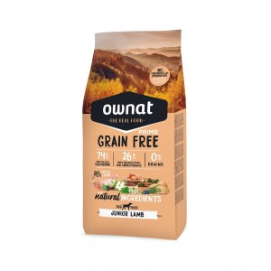 Ownat | Chien | Croquette Sans Céréales PRIME JUNIOR Agneau