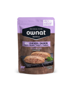 Ownat | Chat | Pâtée Wetline Poulet et Saumon Chat stérilisé 85 g
