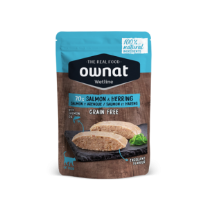 Ownat | Chat | Pâtée Wetline SALMON/HERRING Sans Céréales 85 g