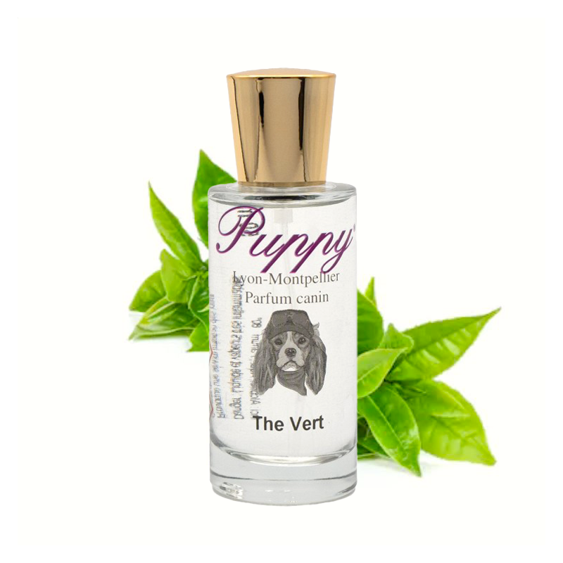 Parfum pour chien et chiot | Puppy Thé Vert | Senteur acidulée | 50 ou 250 ml