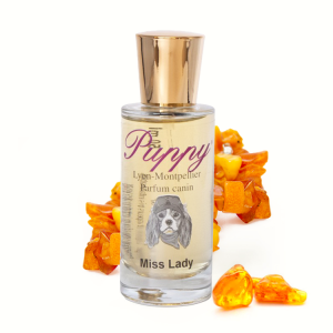 Parfum pour chien et chiot | Puppy Miss Lady | Senteur ambré | 50 ou 250 ml