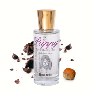 Parfum pour chien et chiot | Puppy Boo Tella | Senteur chocolat noisette | 50 ou 250 ml