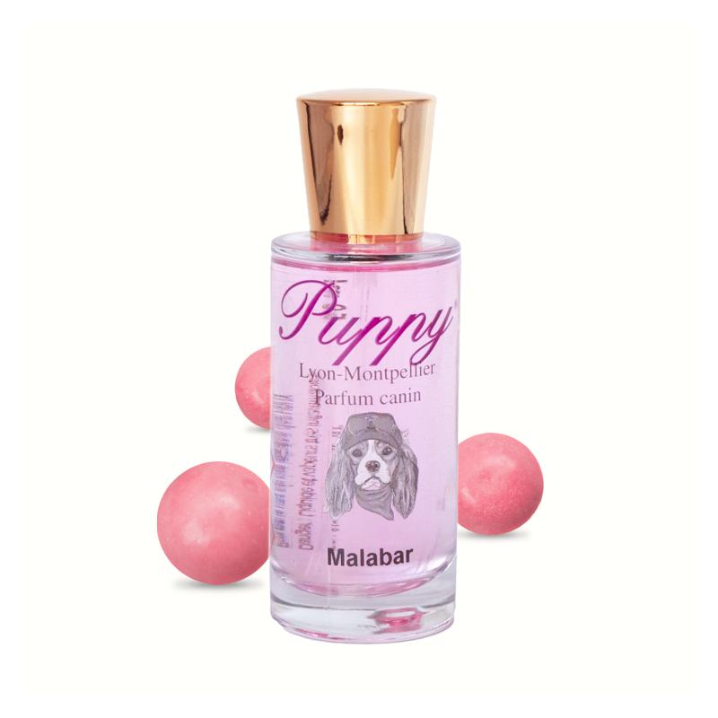 Parfum pour chien et chiot | Puppy Malabar | 50 ou 250 ml | Douceur de notre enfance