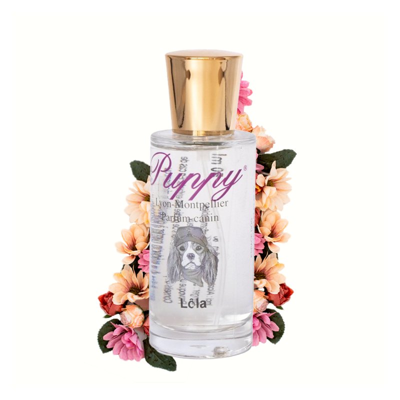 Parfum pour chien et chiot | Puppy Lôla | Senteur fleuri et féminine | 50 ou 250 ml
