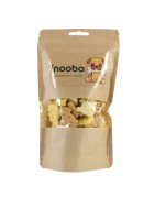 Sachet de 150g de biscuits pour chien en forme d'animaux - saveur lait 100 % végétal