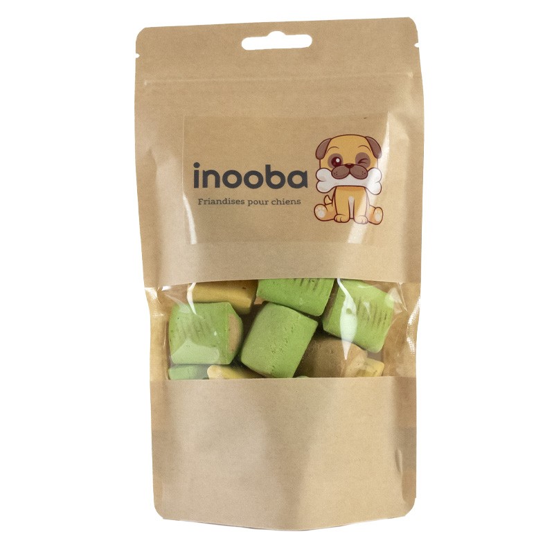 Sachet de 150 g de biscuits pour chien fourrés Bonbons mix