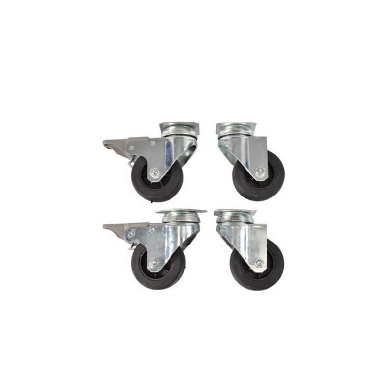 Roulettes x4 pour cage SKUDO