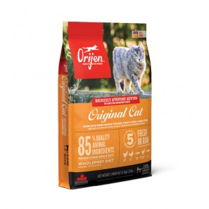 Croquettes sans céréales pour chat et chaton | ORIJEN Cat & Kitten