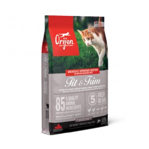 Croquettes sans céréales pour chat adulte en surpoids | ORIJEN Fit & Trim