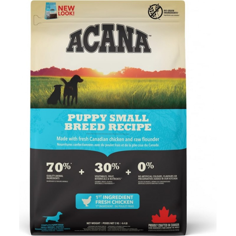 ACANA HERITAGE DOG Croquettes SMALL BREED PUPPY