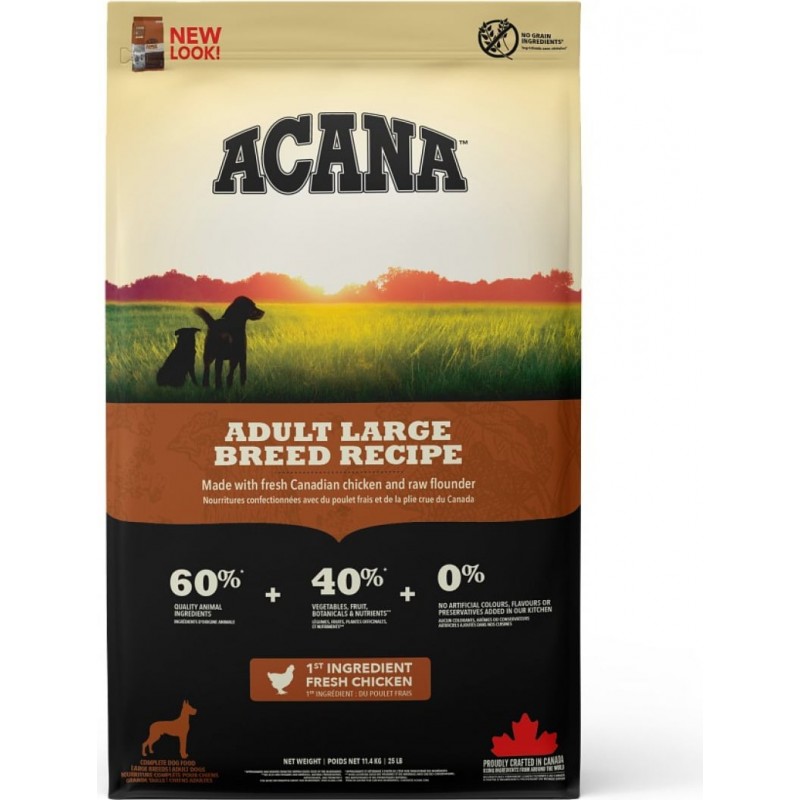 ACANA HERITAGE DOG Croquettes ADULT LARGE BREED