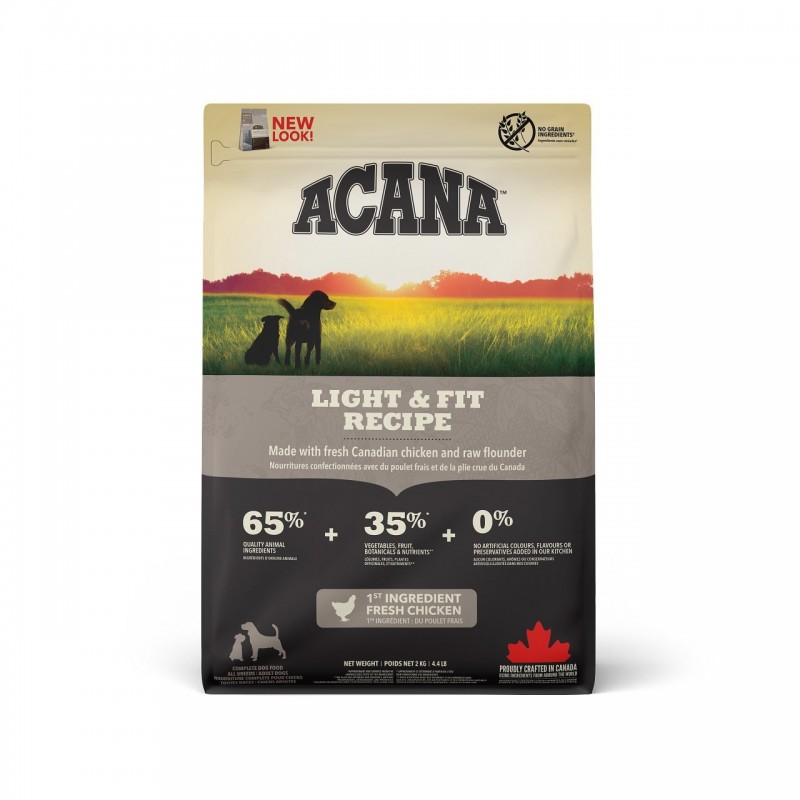 ACANA HERITAGE DOG Croquettes LIGHT & FIT