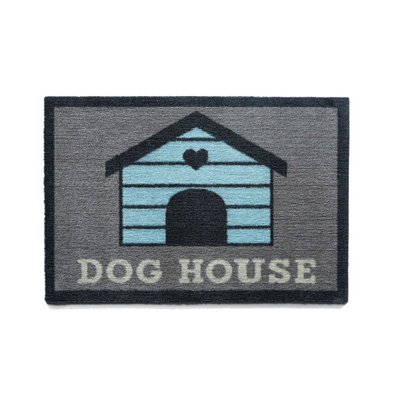 Tapis d’entrée décoratif pour la propreté de vos sols, Dog House