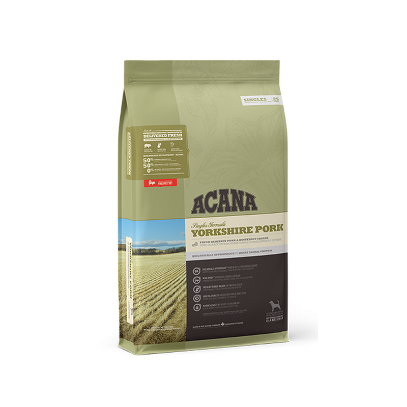 ACANA SINGLES DOG Croquettes YORKSHIRE PORK
