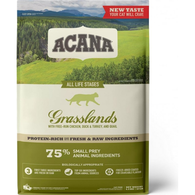 ACANA CAT GRAIN-FREE Croquettes GRASSLANDS