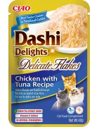 INABA Chat Dashi Delicate Flakes – Poulet & Thon – 40 g